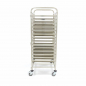 Preview: Tablettwagen - Bäckerei-Norm - Passt 32 x Tabletts (60 x 40 cm
