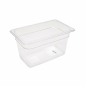 Preview: Gastronormbehälter 1/4 GN 15 cm tief aus Polycarbonat - langlebig und vielseitig einsetzbar