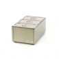 Preview: Bain Marie - mit Wasserhahn - inkl. 3 x 1/3 GN Set - Elektrisch