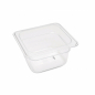 Preview: Gastronormbehälter 1/6 GN 10 cm tief aus Polycarbonat - Robuster GN-Behälter für die professionelle Gastronomie