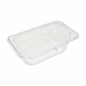 Preview: Gastronorm Behälter 1/9 GN 6,5 cm tief aus Polycarbonat - langlebig und vielseitig einsetzbar