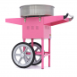 Preview: Gastro Zuckerwattemaschine - Ø 52cm - Rosa - mit Wagen Preview: Gastro Zuckerwattemaschine - Ø 52cm - Rosa - mit Wagen