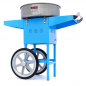Preview: Gastro Zuckerwattemaschine - Ø 52cm - Blau - mit Wagen Preview: Gastro Zuckerwattemaschine - Ø 52cm - Blau - mit Wagen