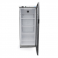 Preview: Kühlschrank - 600L - Edelstahl - mit Glastür