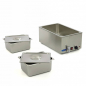 Preview: Bain Marie - mit Wasserhahn- inkl. 2 x 1/2 GN Set - Elektrisch