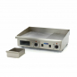 Preview: Grillplatte - Halb Gerillt - 73 cm - inkl. Tropfschale - 400 V