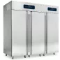 Preview: Mastro Edelstahl Tiefkühlschrank 700+1400 Liter mit 3 Türen | Wifi Verbindung | -10°/-22°C