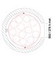 Preview: Rotierender Gasbackofen | 12/13 Pizzas | Pavesi TWISTER Preview: Rotierender Gasbackofen | 12/13 Pizzas | Pavesi TWISTER