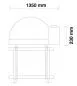 Preview: Holzbackofen ideal für Garten | Pavesi JOY 90 | 2 bis 3 Pizzen Preview: Holzbackofen ideal für Garten | Pavesi JOY 90 | 2 bis 3 Pizzen