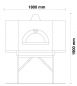 Preview: Holz Pizzaofen Pavesi RPM 140/160H | Backfläche statisch | Bis 11 Pizzen