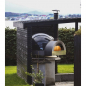 Preview: Holzbackofen ideal für Garten | Pavesi JOY 90 | 2 bis 3 Pizzen