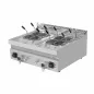 Preview: Nudelkocher 2x12L elektrisch – Edelstahl, 2×12 Liter, Tischgerät