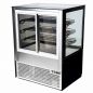 Preview: Wärmevitrine | Weiß-Schwarz | 1500x750x1300 mm