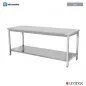 Preview: Arbeitstisch 700 ohne Aufsatz – 700x700x850 mm, ebene Fläche