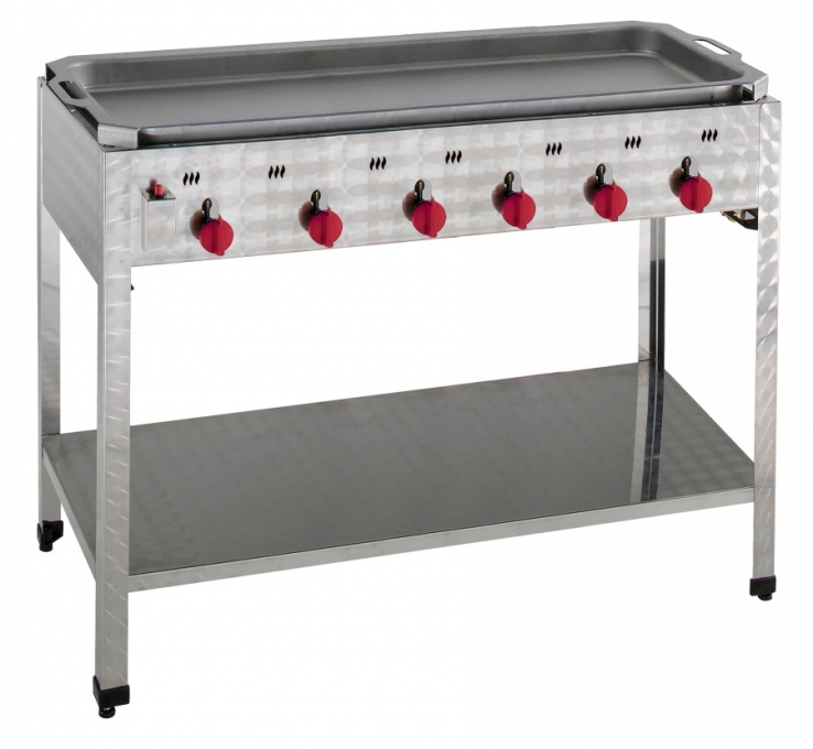 Neumärker Gas-Kombi-Standbräter | 6 Brenner