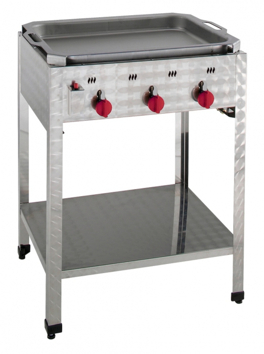 Neumärker Gas-Kombi-Standbräter | 3 Brenner