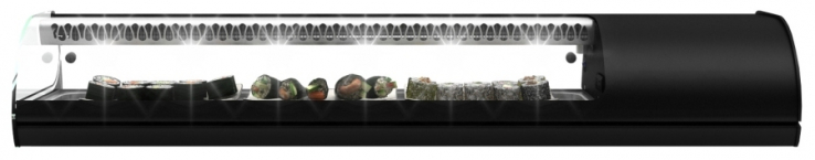 Neumärker Royal Cooling Sushivitrine | Kompressor rechts | 6x GN 1/3 x 40 mm