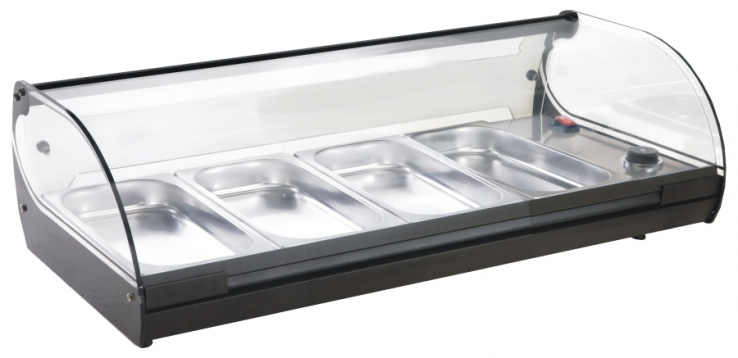 Warmhaltevitrine Cristal 4