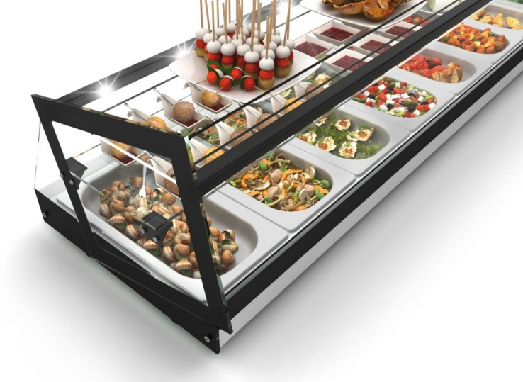 Neumärker Kühlvitrine Cube 6