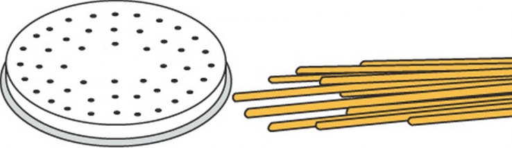 Pasta-Scheibe Ø 57 mm Spaghetti für Nudelmachine PF25E/PF40E