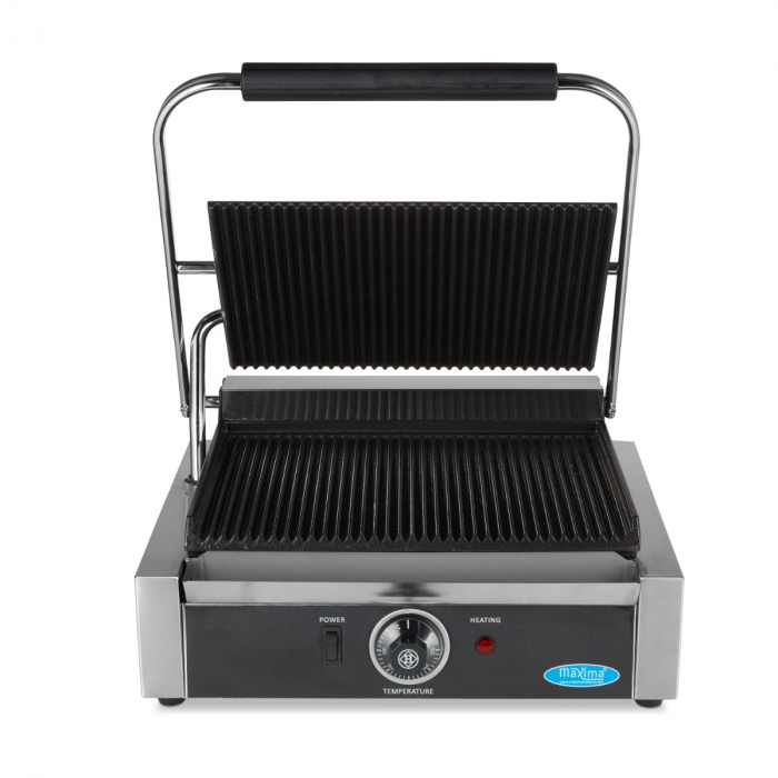 Kontaktgrill - gerillt - Einzelgrillplatte - 33,5 cm