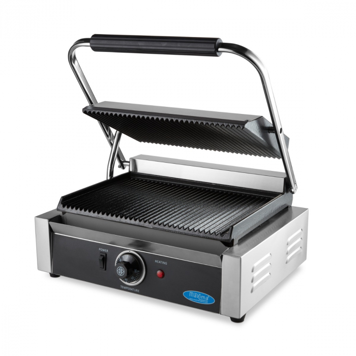 Kontaktgrill - gerillt - Einzelgrillplatte - 33,5 cm
