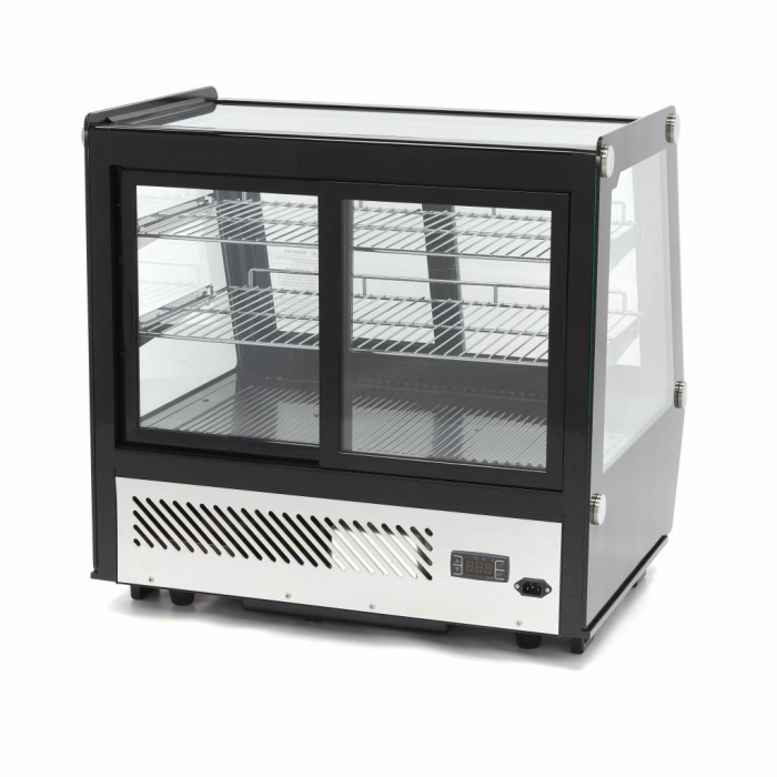 Anzeigekühlschrank - 125L - 71cm - Schiebetüren vorne und hinten