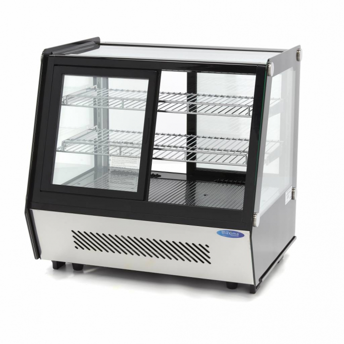 Anzeigekühlschrank - 125L - 71cm - Schiebetüren vorne und hinten