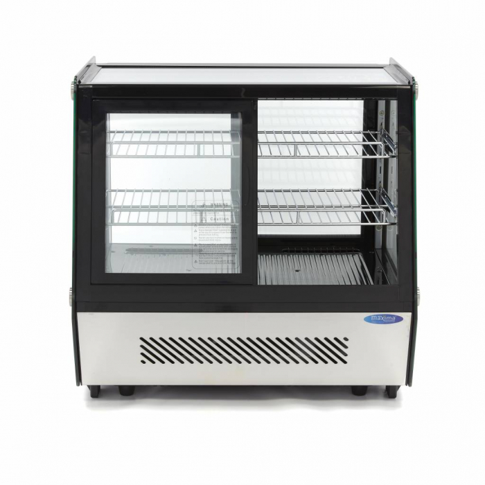 Anzeigekühlschrank - 125L - 71cm - Schiebetüren vorne und hinten