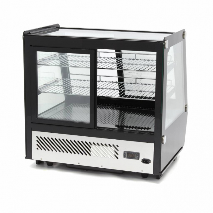 Anzeigekühlschrank - 125L - 71cm - Schiebetüren vorne und hinten