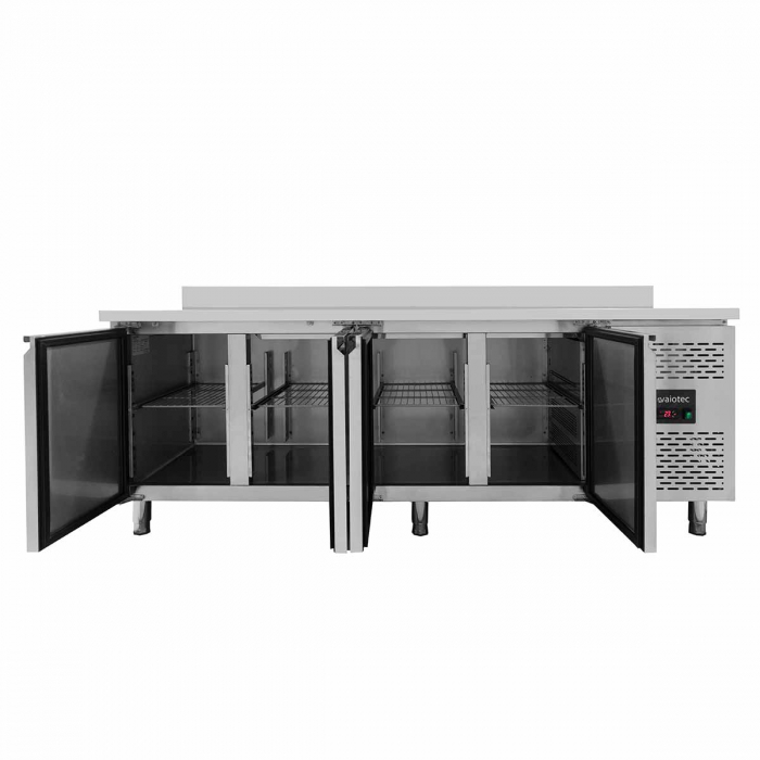 EASYLINE Kühltisch 700 / 4-türig inkl. Aufkantung - Monoblock