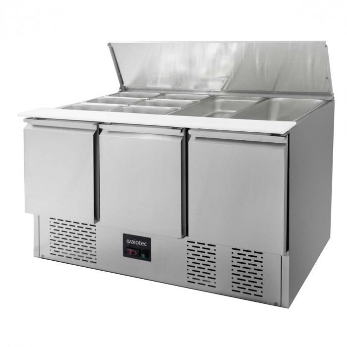 EASYLINE Saladette 700 / 3-fach mit Klappdeckel