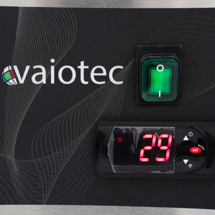 EASYLINE Kühlaufsatz 380 mit Glasabdeckung 3xGN1/3 + 1xGN1/2 - 1200