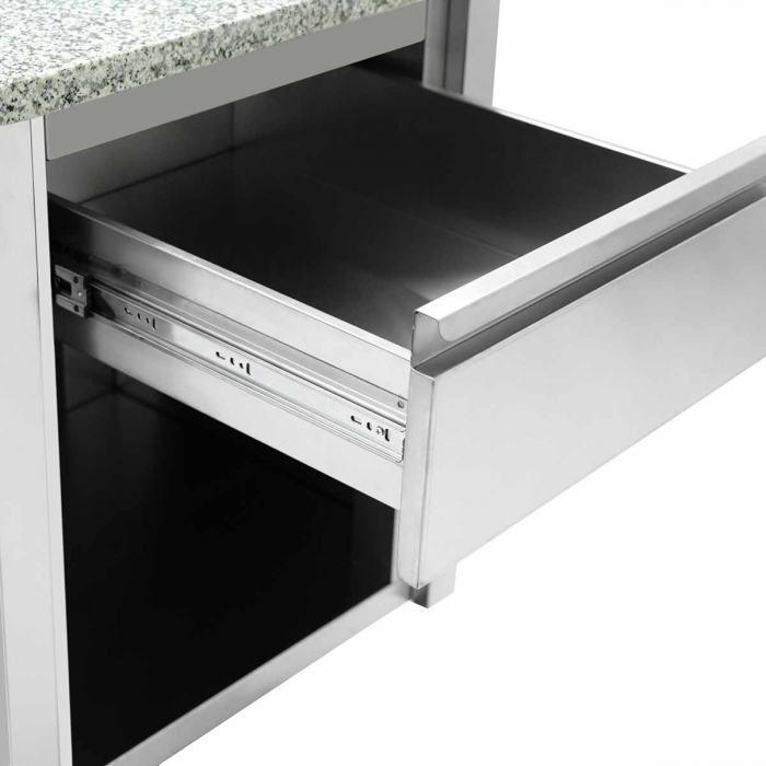 EASYLINE Kassentisch 800 mit Schublade B:600 "grau"