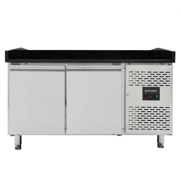 Pizzakühltisch Easyline 800 2-türig schwarz - Gastrohot