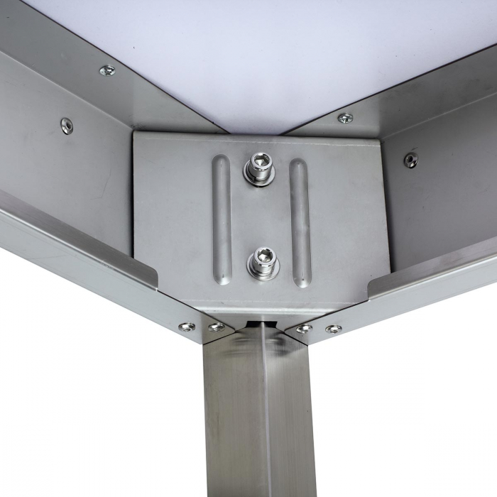 EASYLINE Arbeitstisch 600 / unterfahrbar mit Aufkantung B:1500