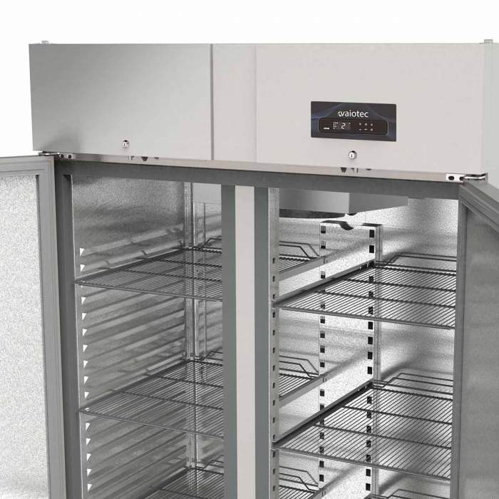 TOPLINE Kühlschrank 1400 / 2-türig GN 2/1 - Glas