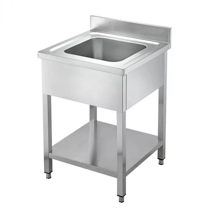 Spültisch 600 1 Becken B 600 - Topline Spültisch für die Gastronomie