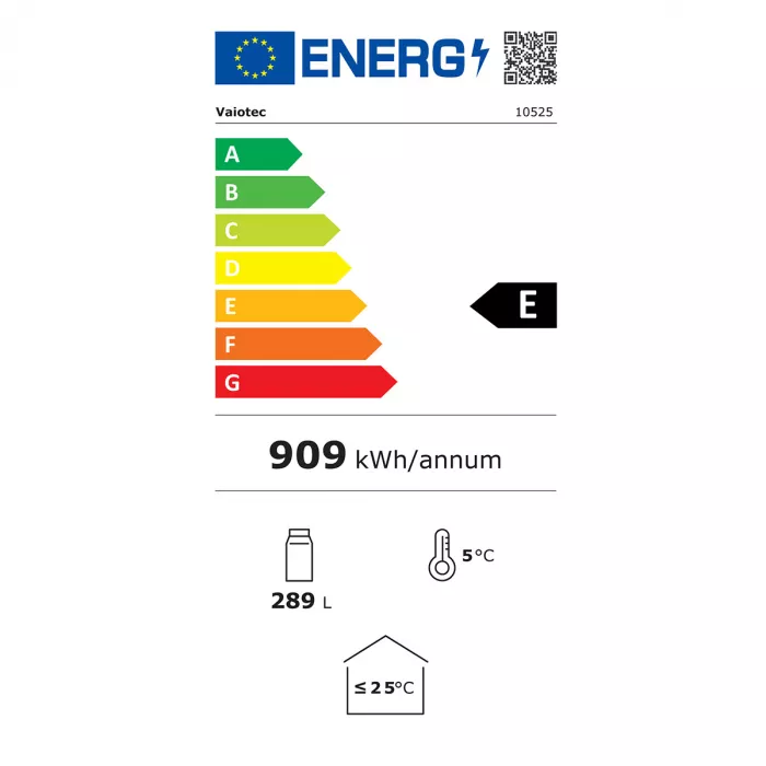 EASYLINE Getränkekühlschrank 290 Liter "schwarz"