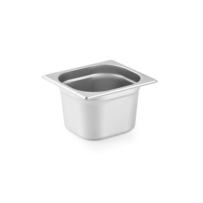 Gastronorm Behälter GN 1/6 150 mm - Topline Qualität - Robuster Edelstahl - Ideal für die Gastronomie - Spülmaschinenfest