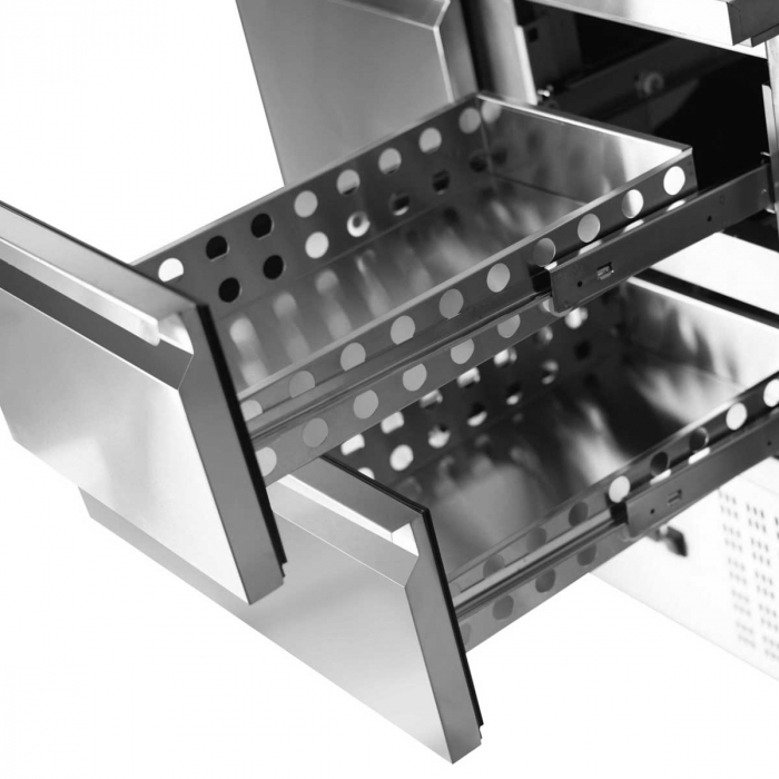 2er Schubladenset für Kühltische EASYLINE 700 Mitte