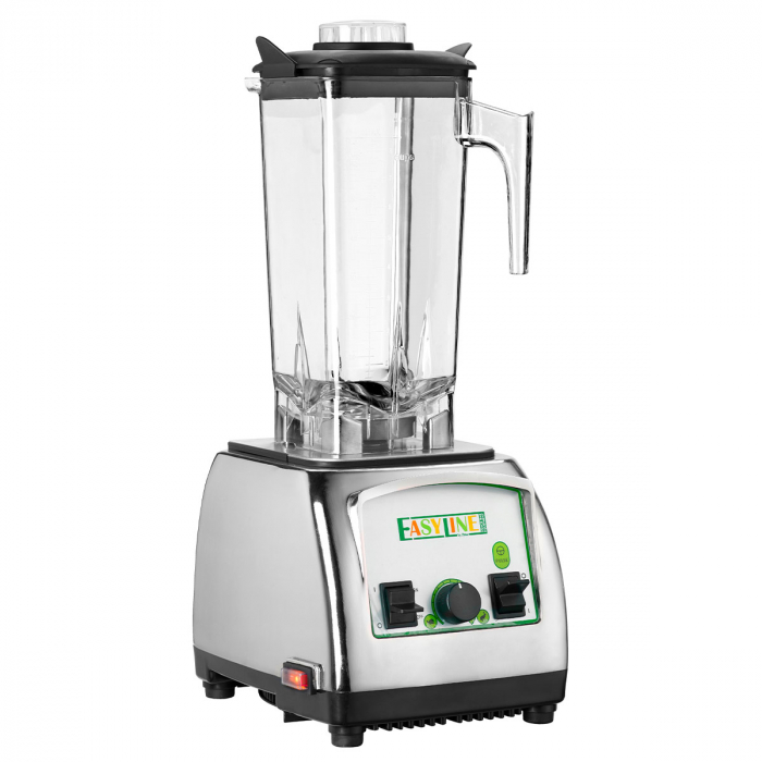 Standmixer Smoothie Maker Verchromtes Kunststoffgehäuse 28000 U/min 1.5 kW - Gastrohot