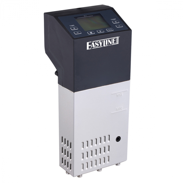 Sous Vide Garer Easyline - Temperaturgenauigkeit 0,5°C - Timerfunktion 5 Min - 24 Std