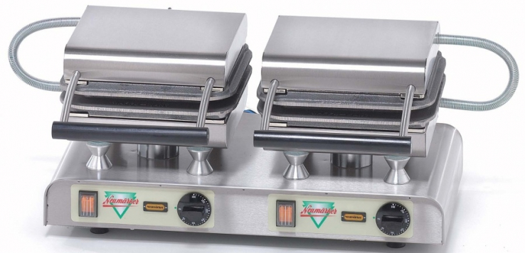Neumärker Backsystem II Waffeleisen mit 2 Thermostate
