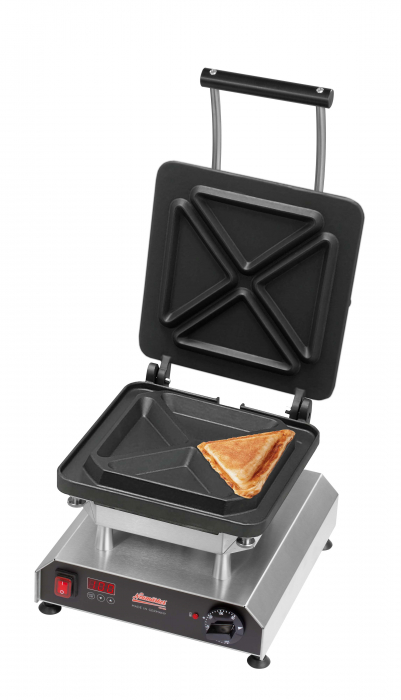 Neumärker Pocket Snack Maker Thermocook® inkl. Pocket Snack Wechselplatten (Aluminium)