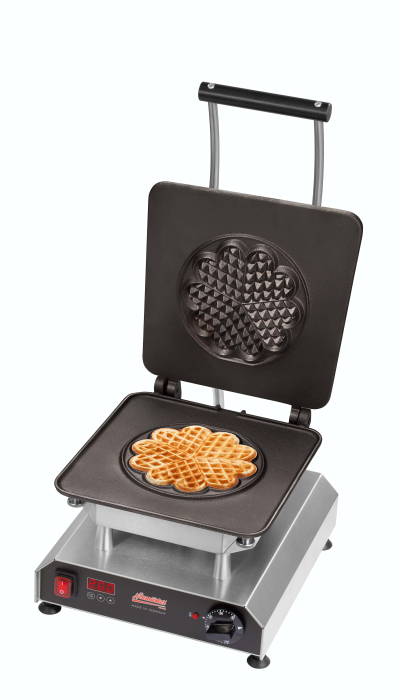Neumärker wafelijzer Thermocook® incl. kleine hartwafel wisselplaten