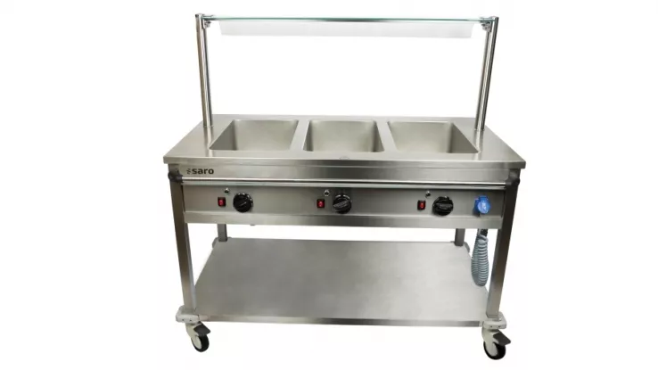 Bain Marie Trolley | B 1304 x T 704 x H 850 mm