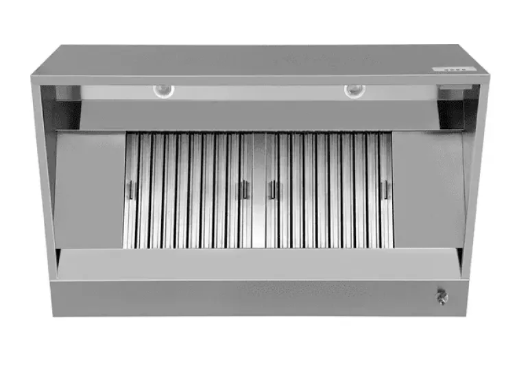 Dunstabzugshaube Box Model 950 Edelstahl 1600 m³/h LED 1500x950mm