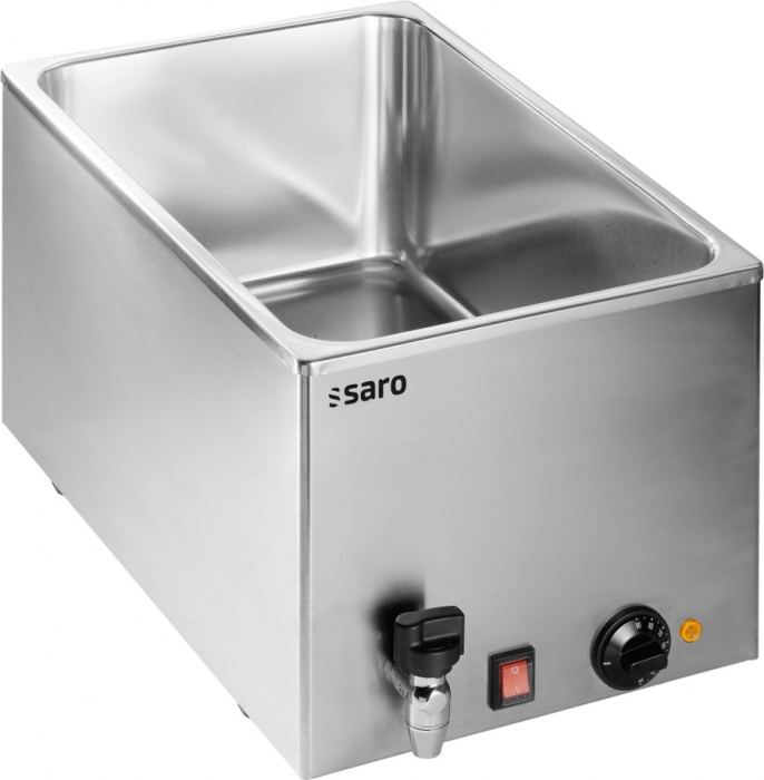Bain Marie mit Ablasshahn | B 345 x L 600 x H 290 mm