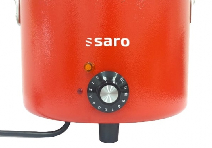 Retro Suppenkessel rot